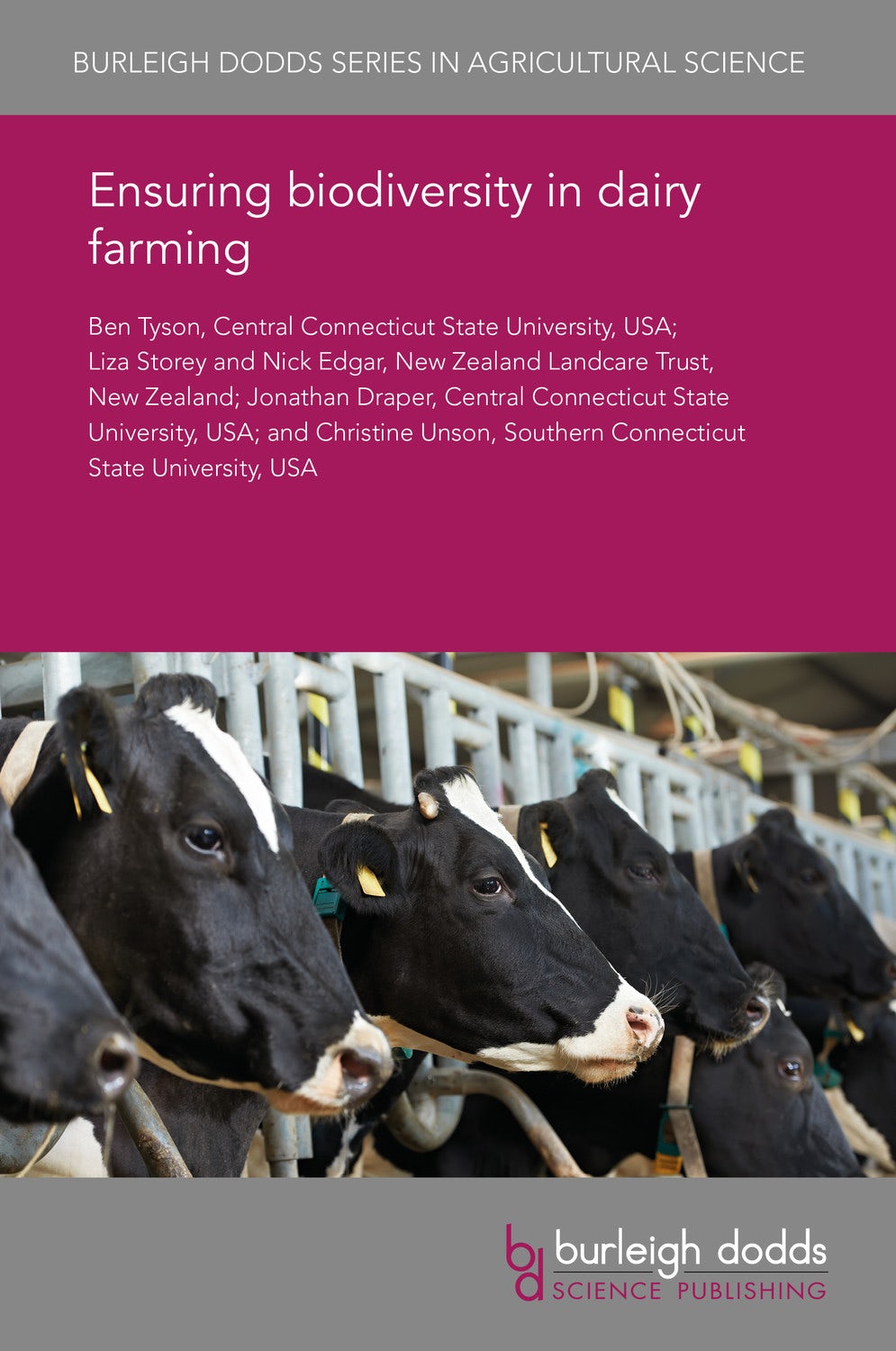 Book cover image for Ensuring biodiversity in dairy farming ISBN: 9781838791520